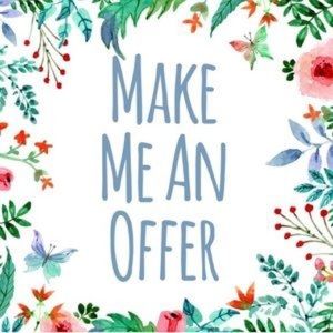 All reasonable offers accepted!